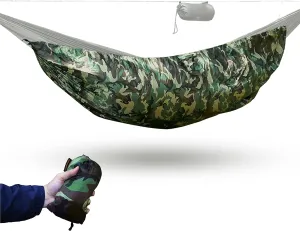 Onewind Premium Hammock Underquilt Protector for Single and Double Hammock, Lightweight Durable Protective Cover with Insulation for Camping, Backpacking and Travel, Camo Print