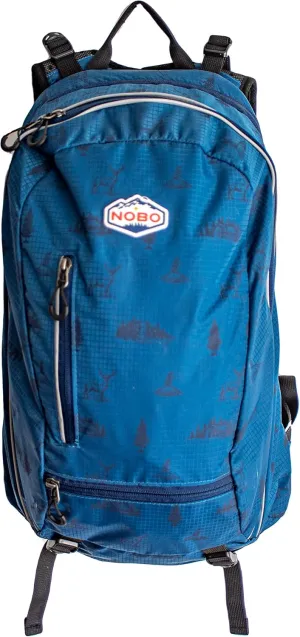 Origin Hydration Pack - 3L Hydration Bladder Backpack - Hiking Day Bag. Ideal for Backpacking, Biking, Hiking, Running, Cycling, and Climbing. 3 Liter Bladder Included! (Zion Navy)