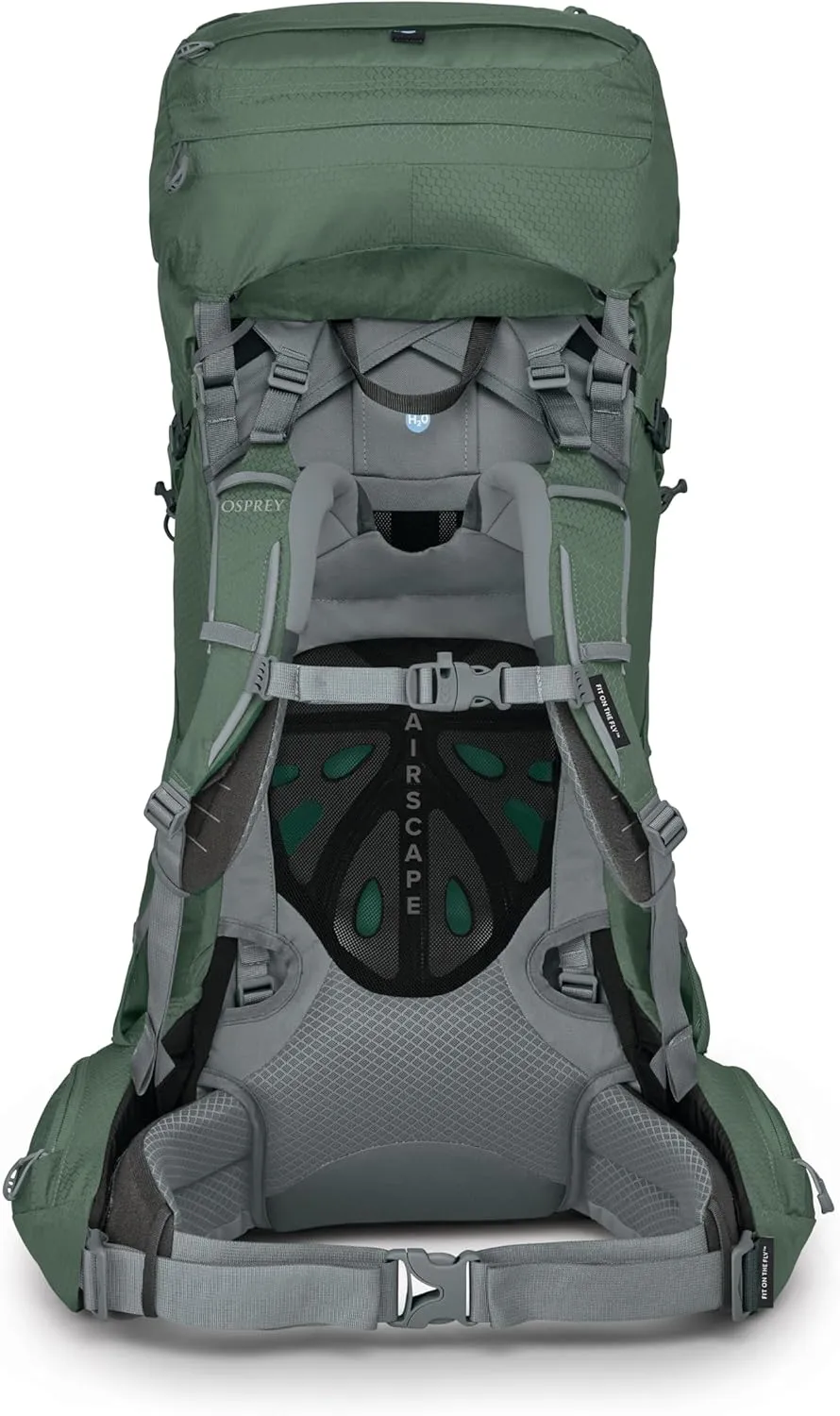 Osprey Ariel 55L Women's Backpacking Backpack, Koseret Green, WM/L