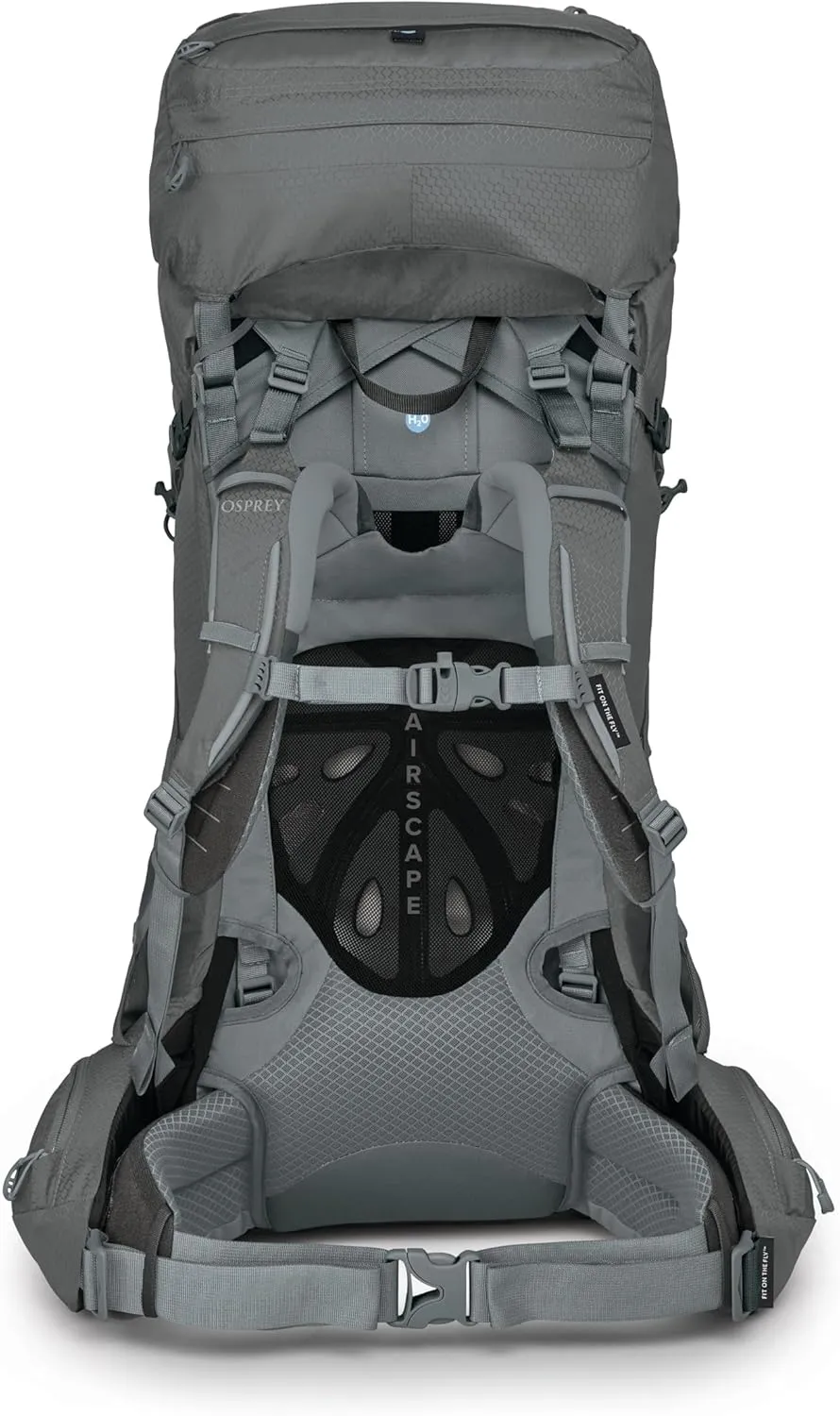 Osprey Ariel 65L Women's Backpacking Backpack, Medium Gray, WXS/S