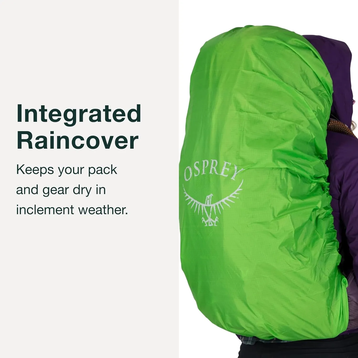 Osprey Aura AG 65L Women's Backpacking Backpack, Enchantment Purple, WXS/S