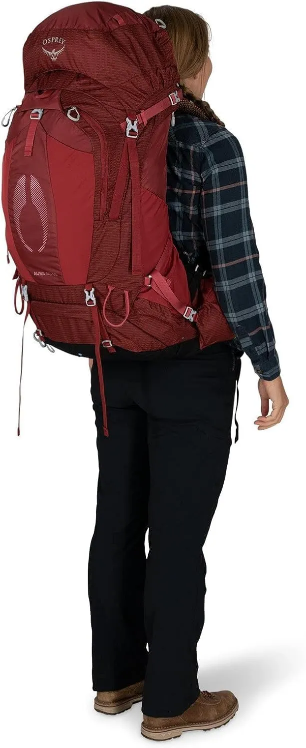 Osprey Aura AG 65L Women's Backpacking Backpack, Enchantment Purple, WXS/S