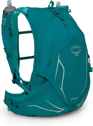 Osprey Dyna 15 Women's Trail Running Backpack, Verdigris Green, XS-S