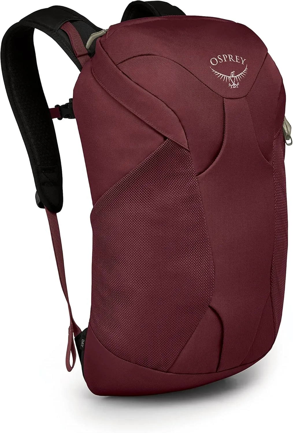 Osprey Farpoint Fairview Unisex Travel Daypack, Zircon Red