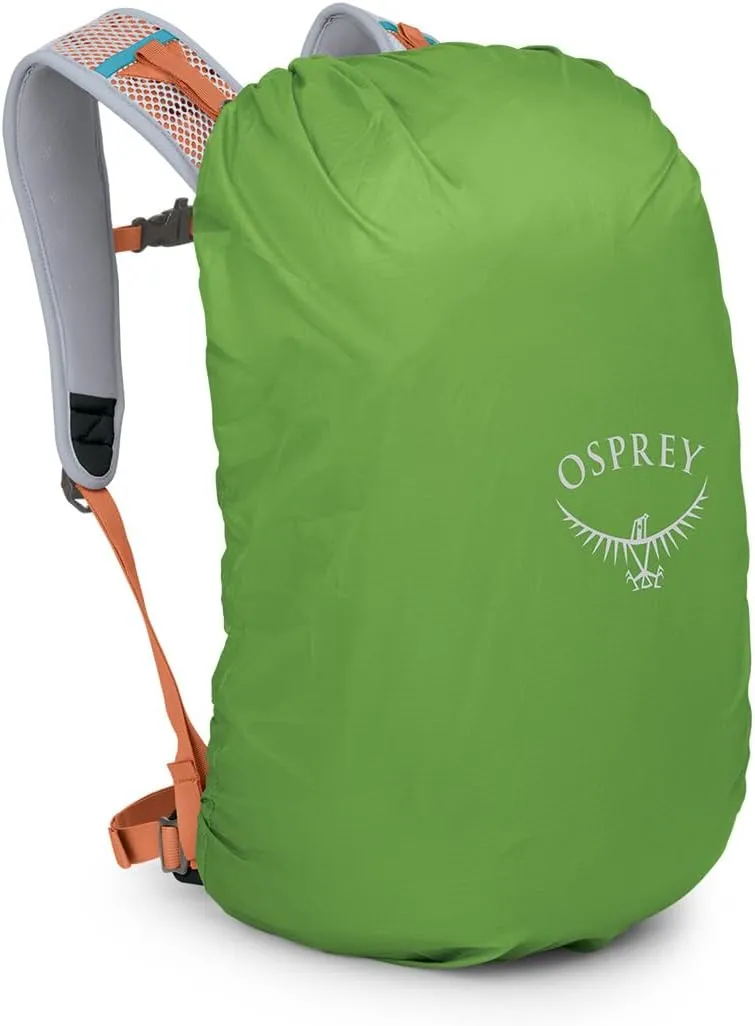 Osprey Hikelite 26L Unisex Hiking Backpack, Koi Orange/Blue Venture, One Size
