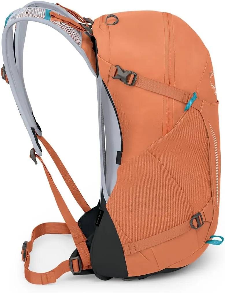 Osprey Hikelite 26L Unisex Hiking Backpack, Koi Orange/Blue Venture, One Size