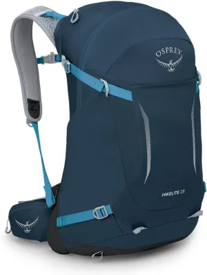 Osprey Hikelite 28L Unisex Hiking Backpack, Atlas Blue, S/M