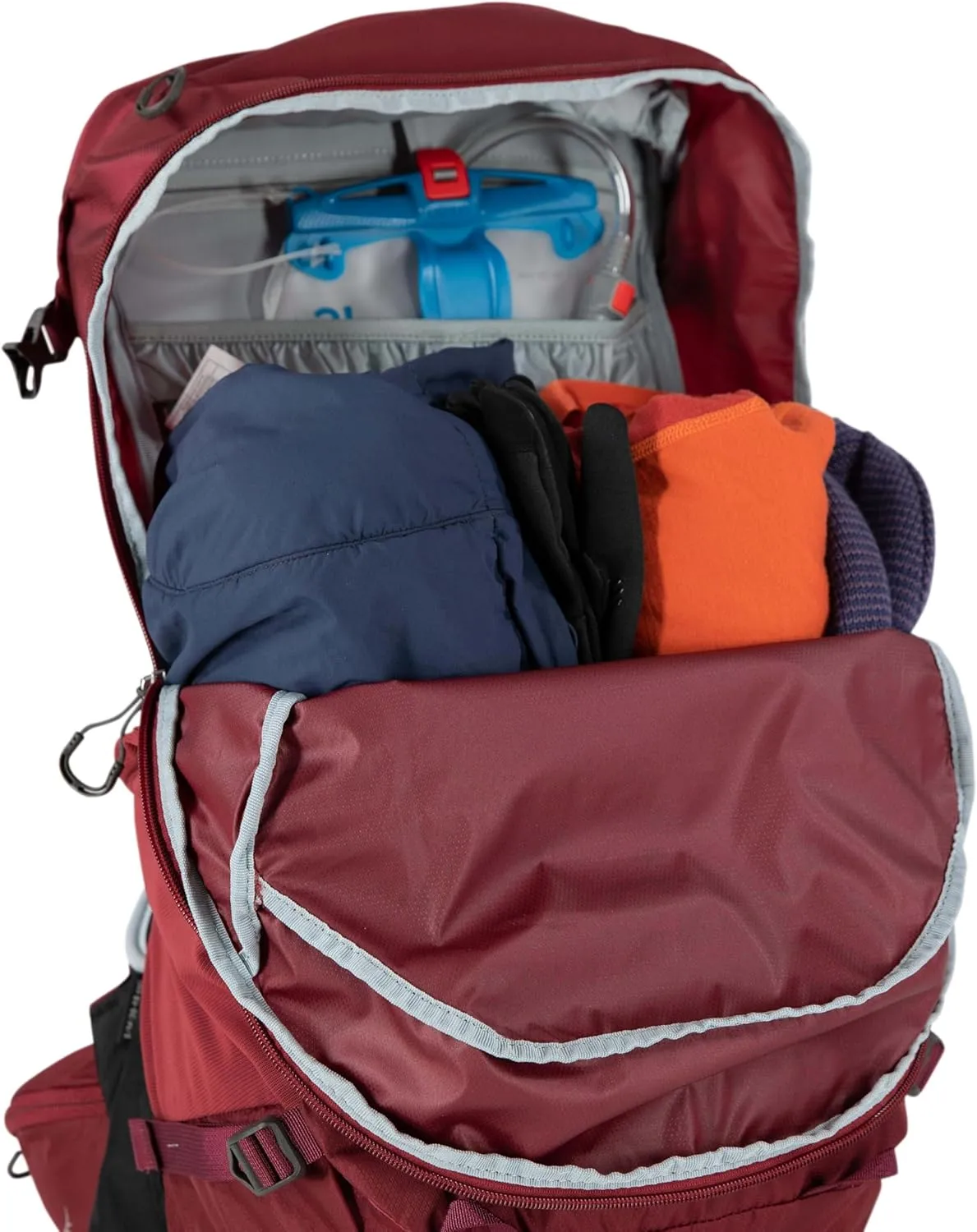 Osprey Hikelite 28L Unisex Hiking Backpack, Atlas Blue, S/M