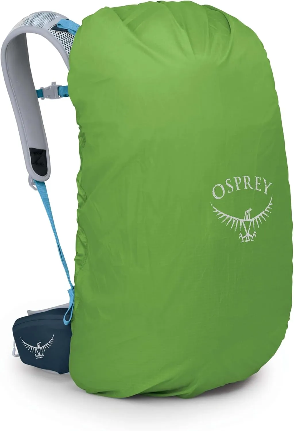 Osprey Hikelite 28L Unisex Hiking Backpack, Atlas Blue, S/M