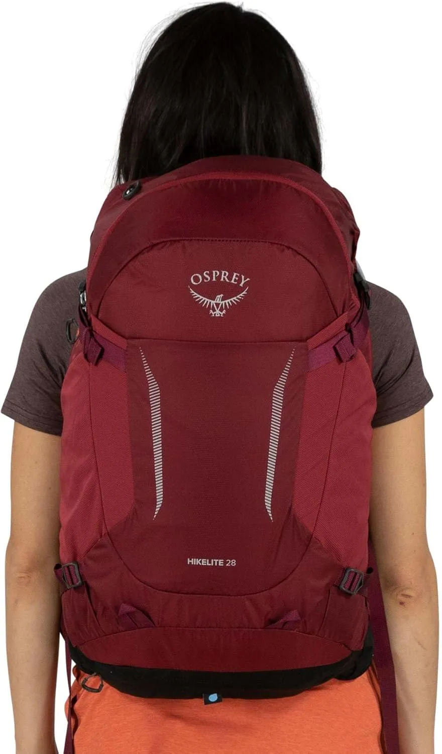 Osprey Hikelite 28L Unisex Hiking Backpack, Atlas Blue, S/M