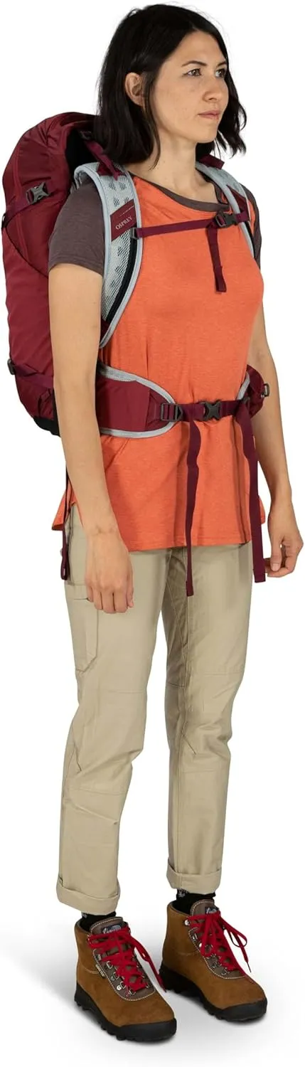 Osprey Hikelite 28L Unisex Hiking Backpack, Atlas Blue, S/M