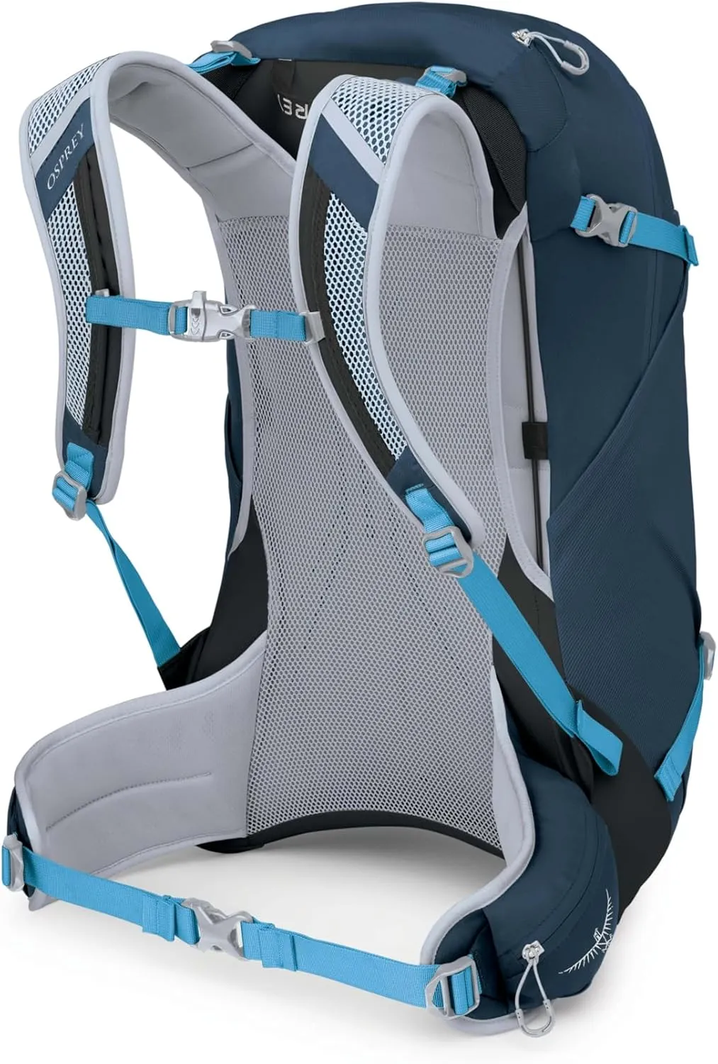 Osprey Hikelite 28L Unisex Hiking Backpack, Atlas Blue, S/M