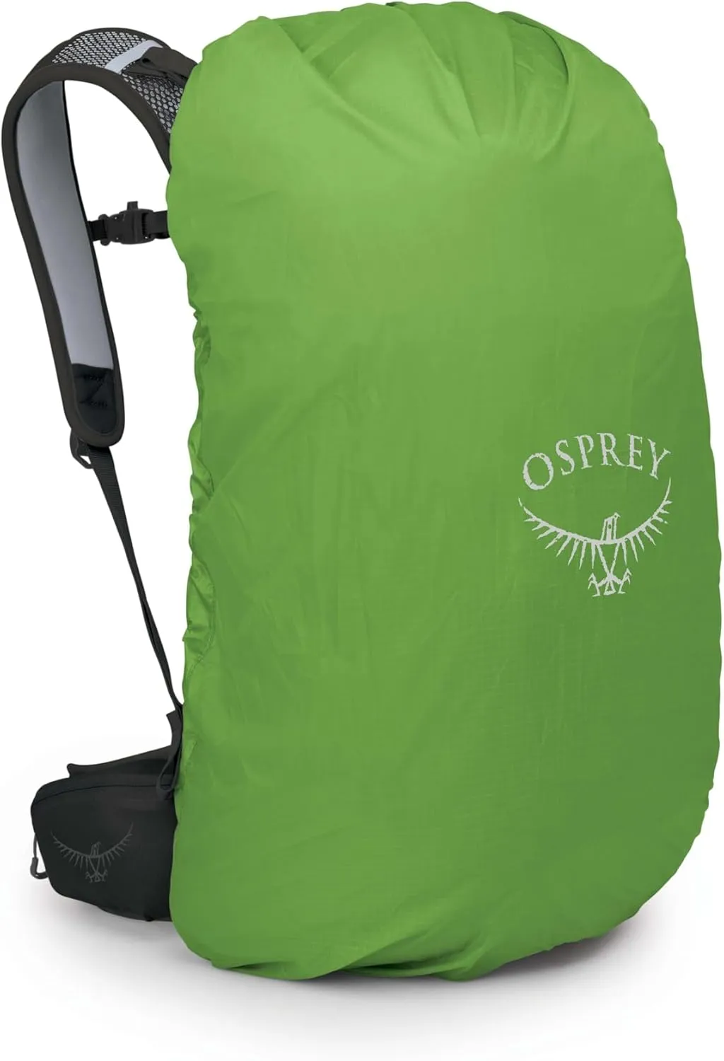 Osprey Hikelite 28L Unisex Hiking Backpack, Black, S/M