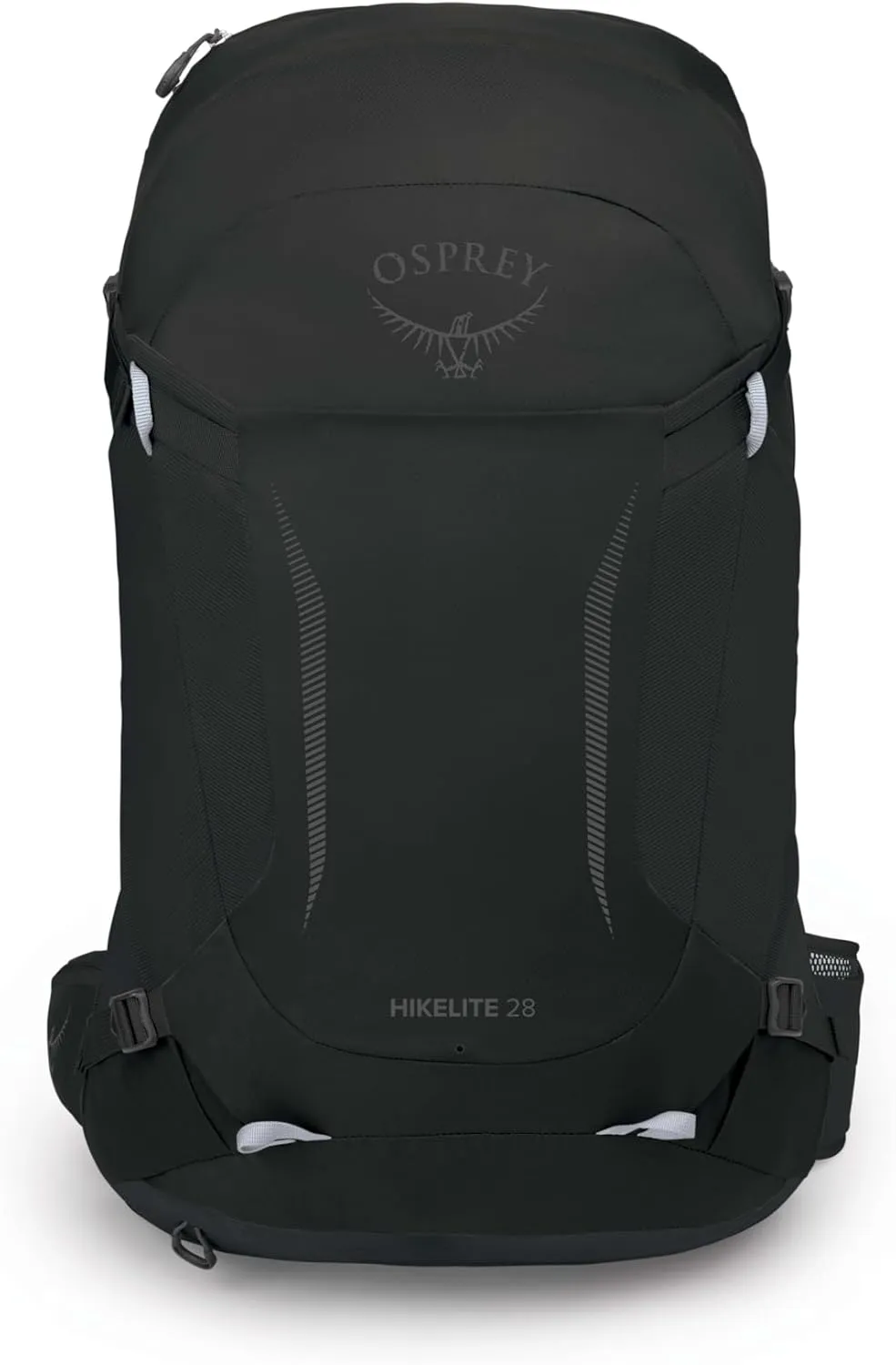 Osprey Hikelite 28L Unisex Hiking Backpack, Black, S/M