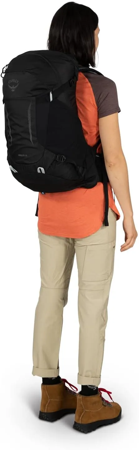 Osprey Hikelite 28L Unisex Hiking Backpack, Tan Concrete, Small/Medium