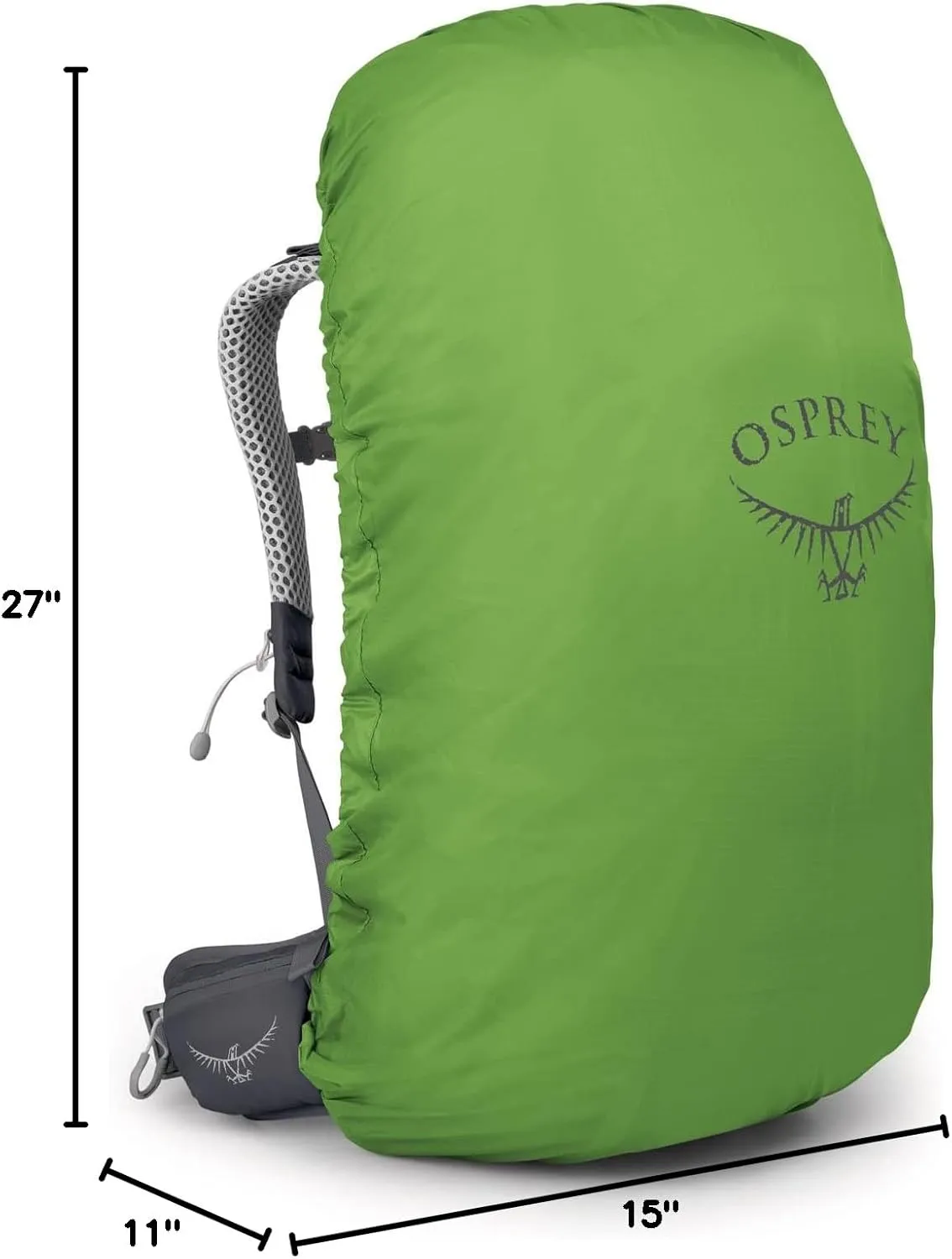 Osprey Sirrus 36L Women's Hiking Backpack, Tunnel Vision Grey