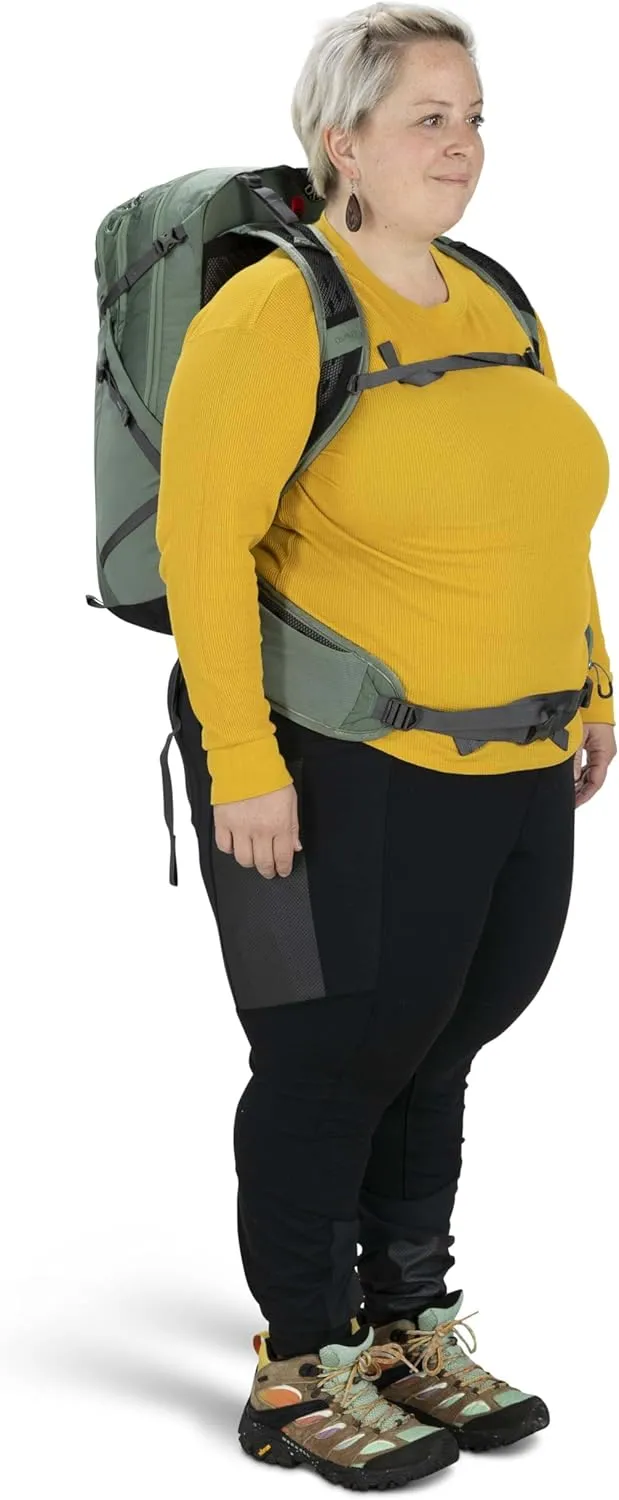 Osprey Sportlite 25L Unisex Hiking Backpack, Pine Leaf Green, M/L, Extended Fit