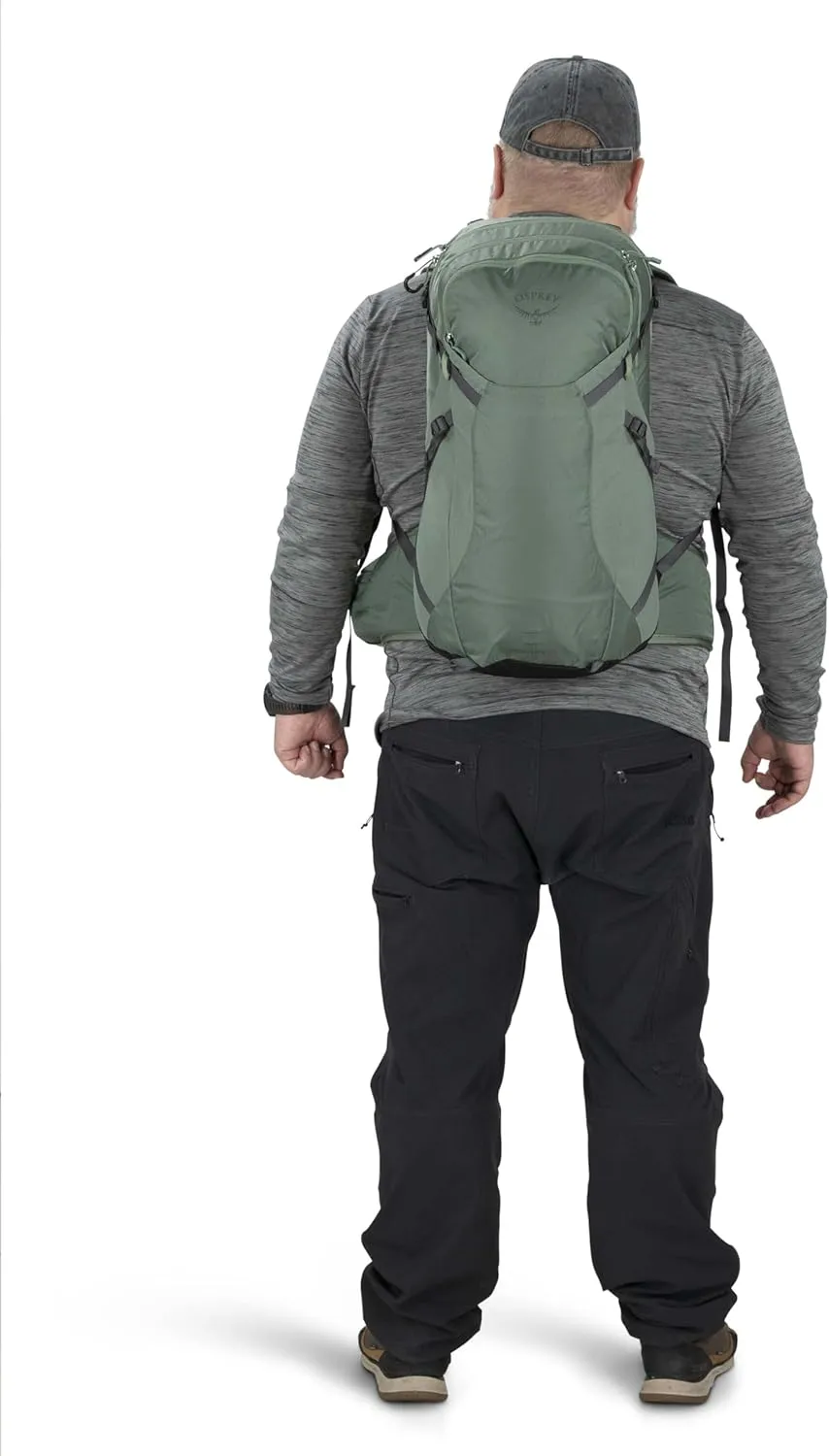 Osprey Sportlite 25L Unisex Hiking Backpack, Pine Leaf Green, M/L, Extended Fit