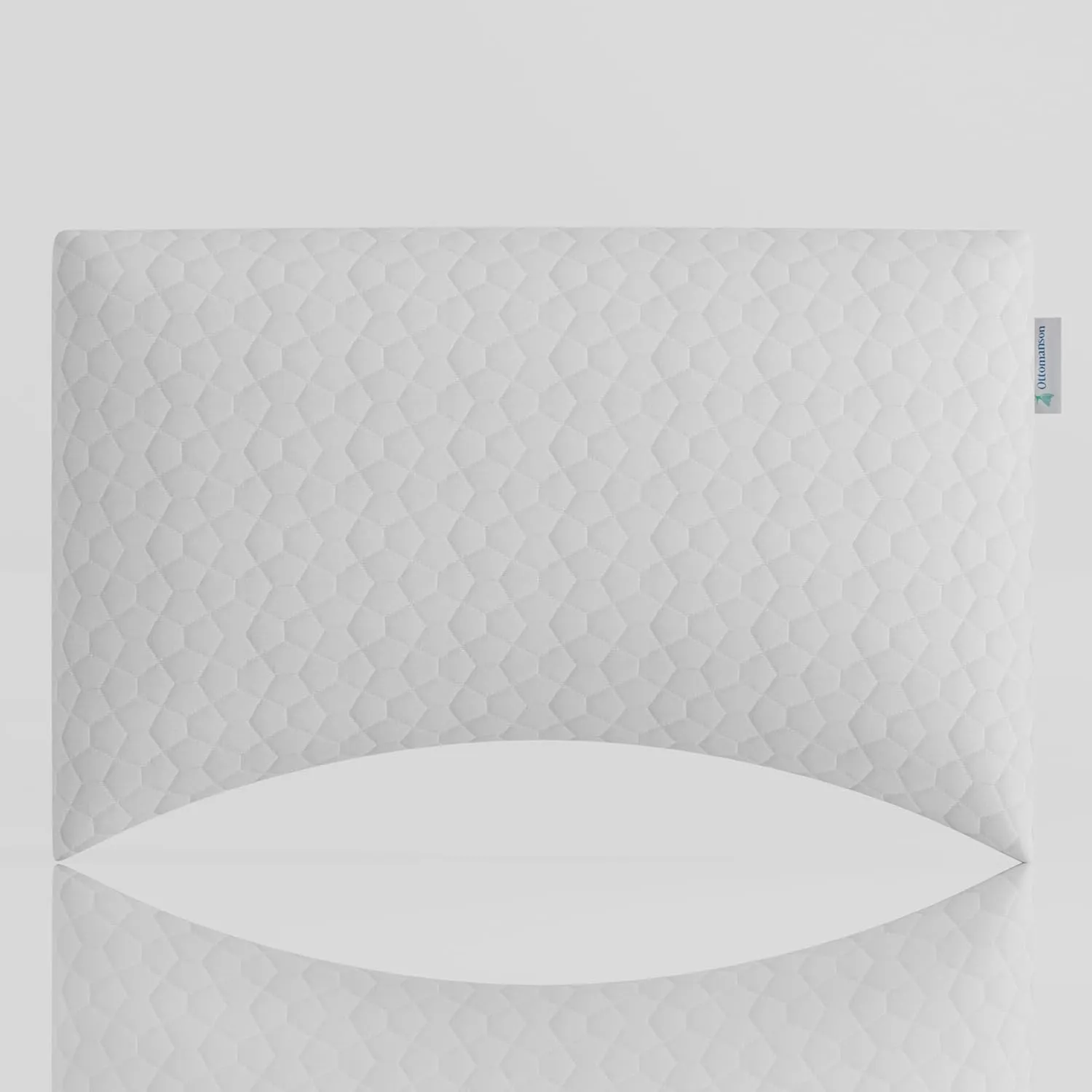 Ottomanson Pillow, 29" x 19", White D