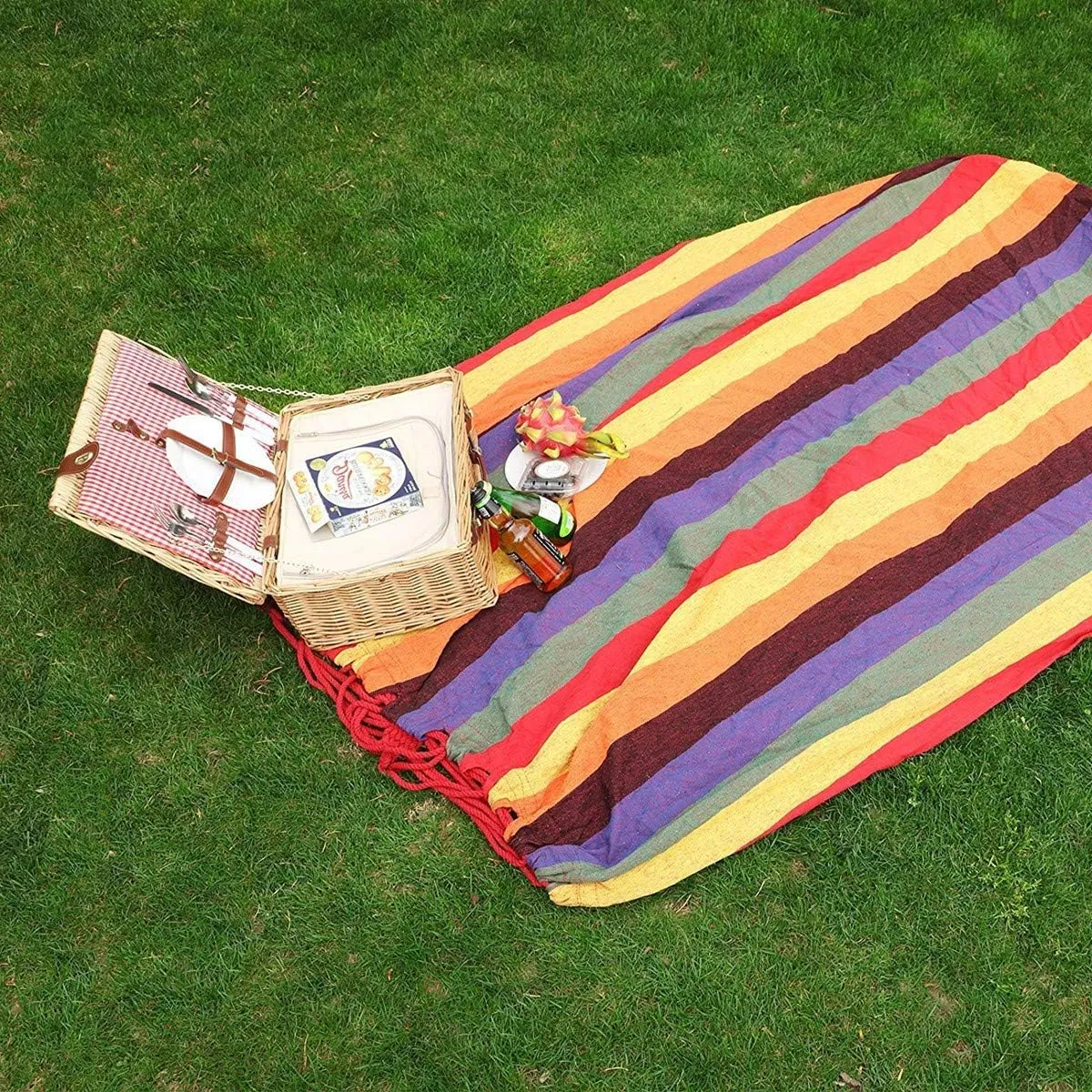 Outdoor Amacas Garden Camping Hammock,Hammock Portable with Carrying Bag for Patio Yard Garden Backyard Porch Travel ﻿