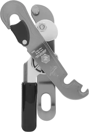 Outdoor Climbing Protection Stop Descender Rappelling Gear Ascender Device for Mountaineering Aluminum