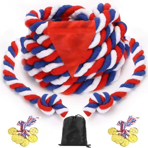 Outdoor Games for Kids and Adults, Tug of War Rope Outside Team Building Activities, Summer Backyard Lawn Yard Games Carnival Games Family Reunion Birthday Party Camping Picnic Outdoor Games