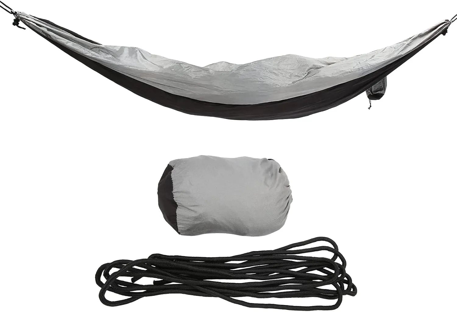 Outdoor Hammock, 260x140cm Camping Hammock High Strength Single Double Portable Hammocks with Carrying Bag for Indoor Outdoor Travel, Hammock for Outsides Backpacking Beach Hiking