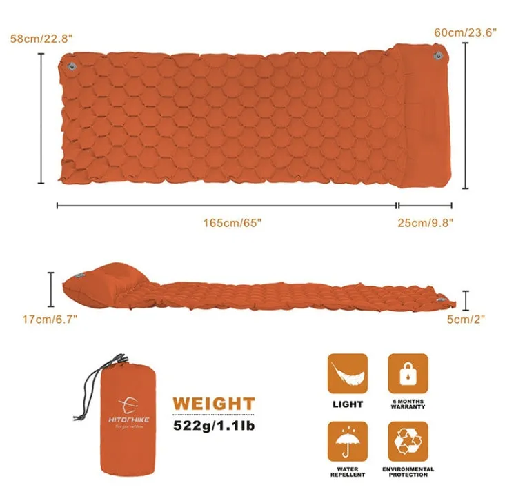 Outdoor Inflatable Camping Sleeping Mat