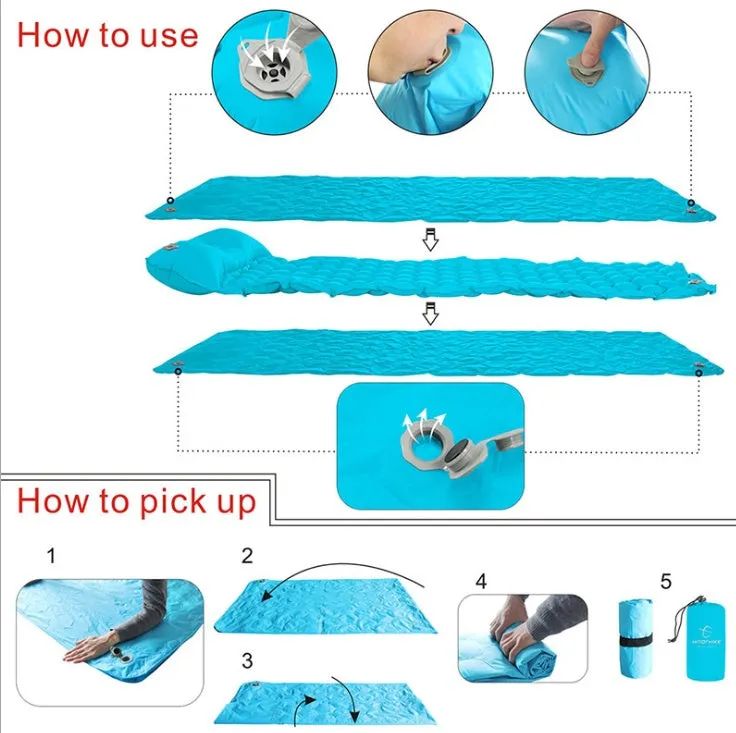 Outdoor Inflatable Camping Sleeping Mat