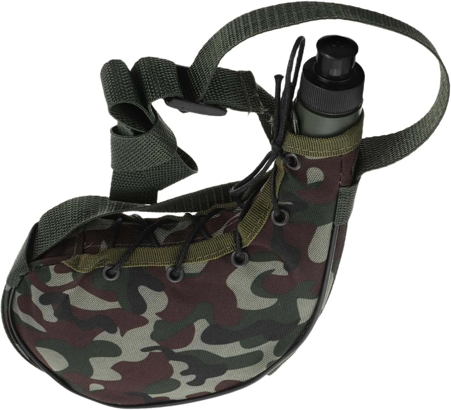 Outdoor Sports Camouflage Water Bottle Holder Portable Waist Design Canteen for Hiking Camping and Outdoor Adventures Lightweight Durable and Stylish Camouflage Kettle