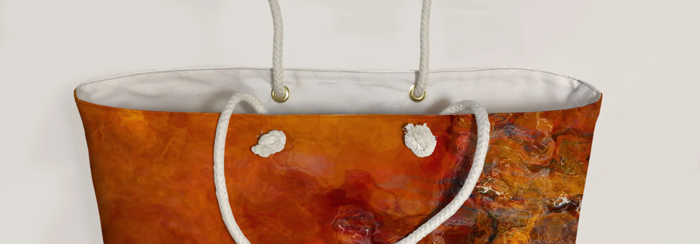 Oversized Tote, Gold Rush