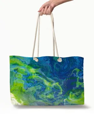 Oversized Tote, River Dream