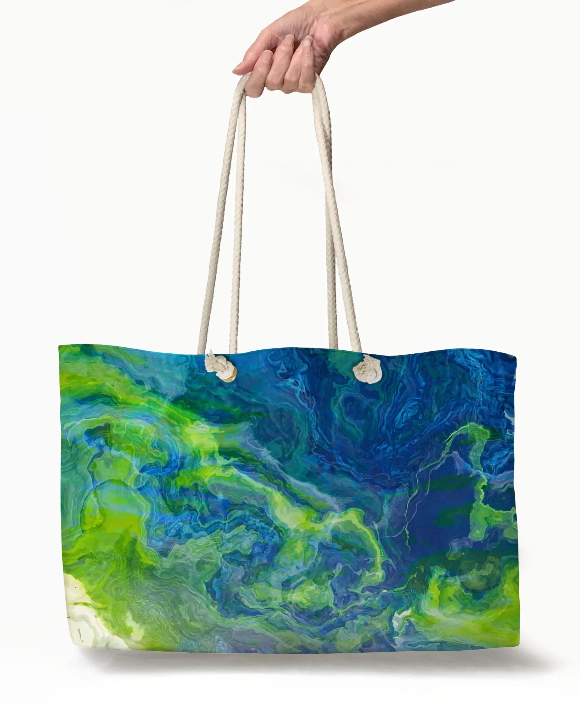 Oversized Tote, River Dream