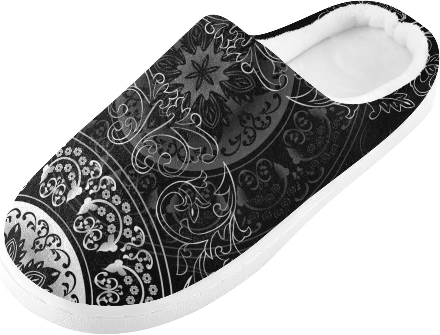 Oyihfvs Unisex Memory Foam Warm Slippers Comfort Soft Casual Shoes for Indoor Outdoor S-XXXL