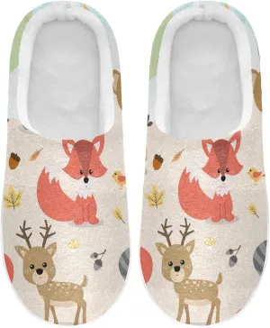 Oyihfvs Unisex Memory Foam Warm Slippers Comfort Soft Casual Shoes for Indoor Outdoor S-XXXL