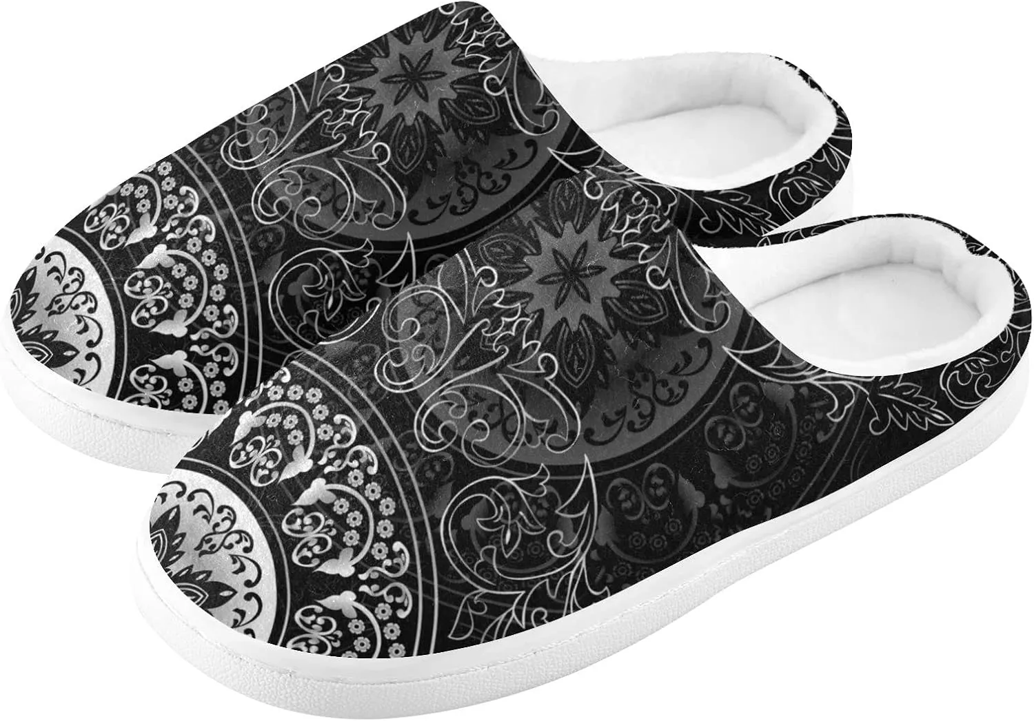 Oyihfvs Unisex Memory Foam Warm Slippers Comfort Soft Casual Shoes for Indoor Outdoor S-XXXL