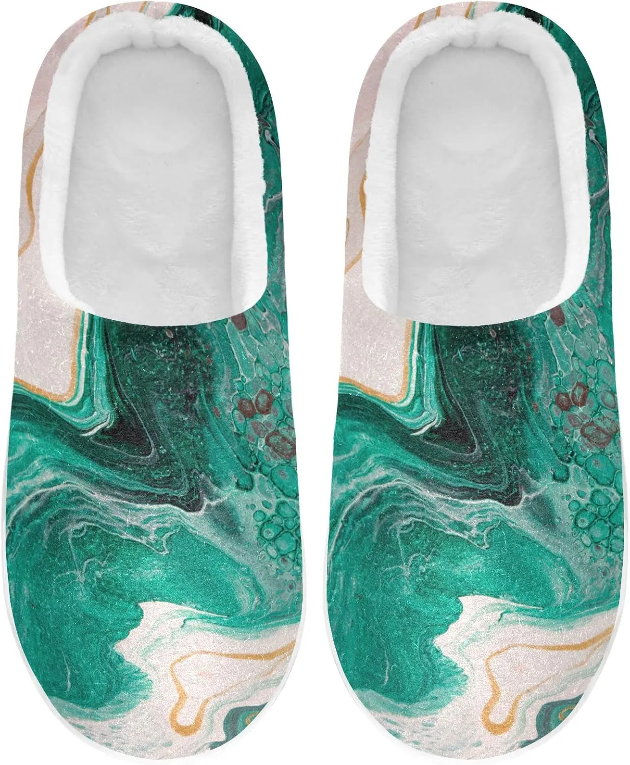 Oyihfvs Unisex Memory Foam Warm Slippers Comfort Soft Casual Shoes for Indoor Outdoor S-XXXL