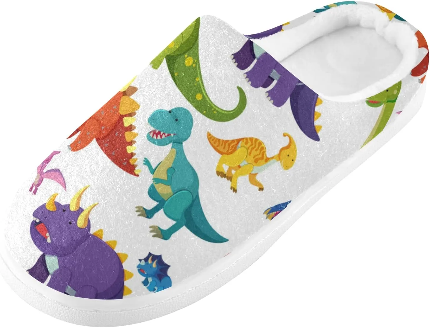 Oyihfvs Unisex Memory Foam Warm Slippers Comfort Soft Casual Shoes for Indoor Outdoor S-XXXL