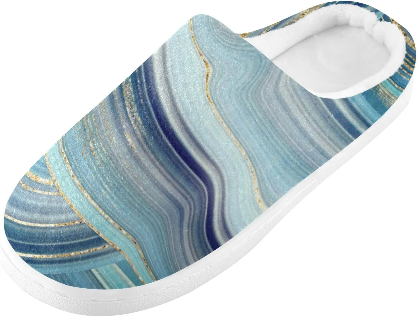 Oyihfvs Unisex Memory Foam Warm Slippers Comfort Soft Casual Shoes for Indoor Outdoor S-XXXL