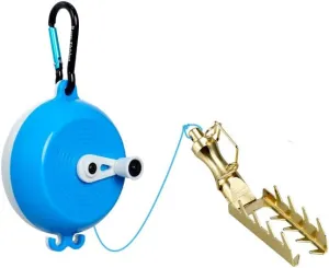 Pack of 1 Hard Bait Rescue Equipment Stuck Fish Lures Seeker Jig Lure Retriever Bait Saver Fishing Stuff Spear with Line for Fishing