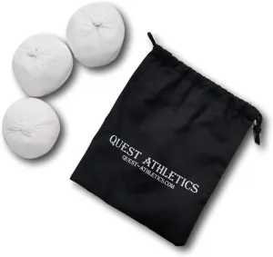 Pack of (3) 2 oz Chalk Balls for Gymnastics, Rock Climbing, Bouldering, Weight-Lifting, Crossfit, Powerlifting - Premium Quality Gym Chalk