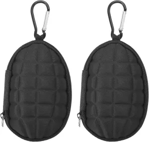 PATIKIL Billiard Accessories Storage Bag, Chalk Case Bag Portable Clip-on Attaching Purse Pool Billiard Accessory