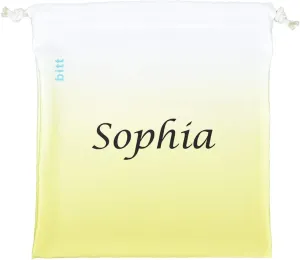Personalized Gymnastics Grip Bag - Ombre Colors, Customized Bag with Crystals Option