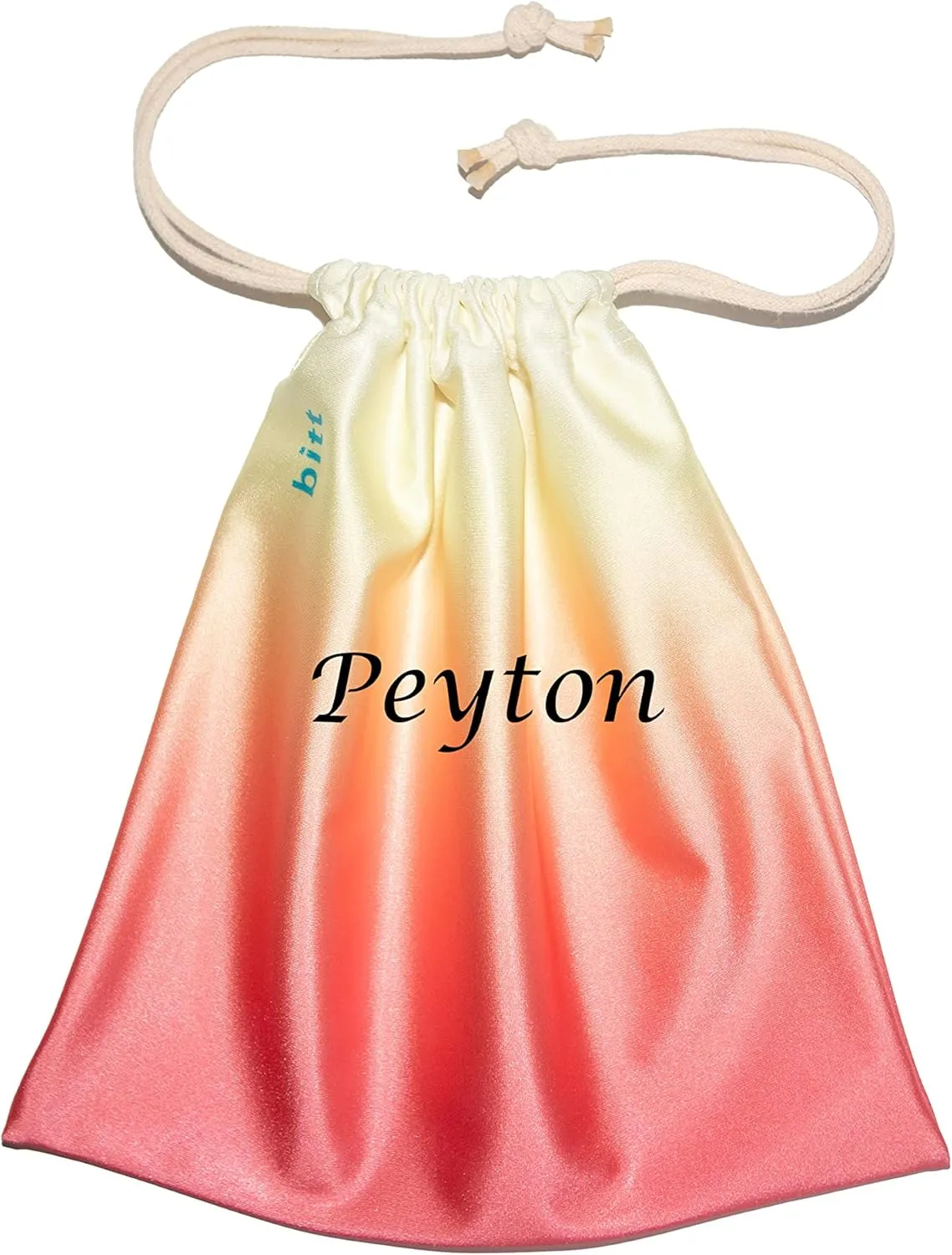Personalized Gymnastics Grip Bag - Ombre Colors, Customized Bag with Crystals Option