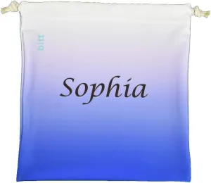 Personalized Gymnastics Grip Bag - Ombre Colors, Customized Bag with Crystals Option