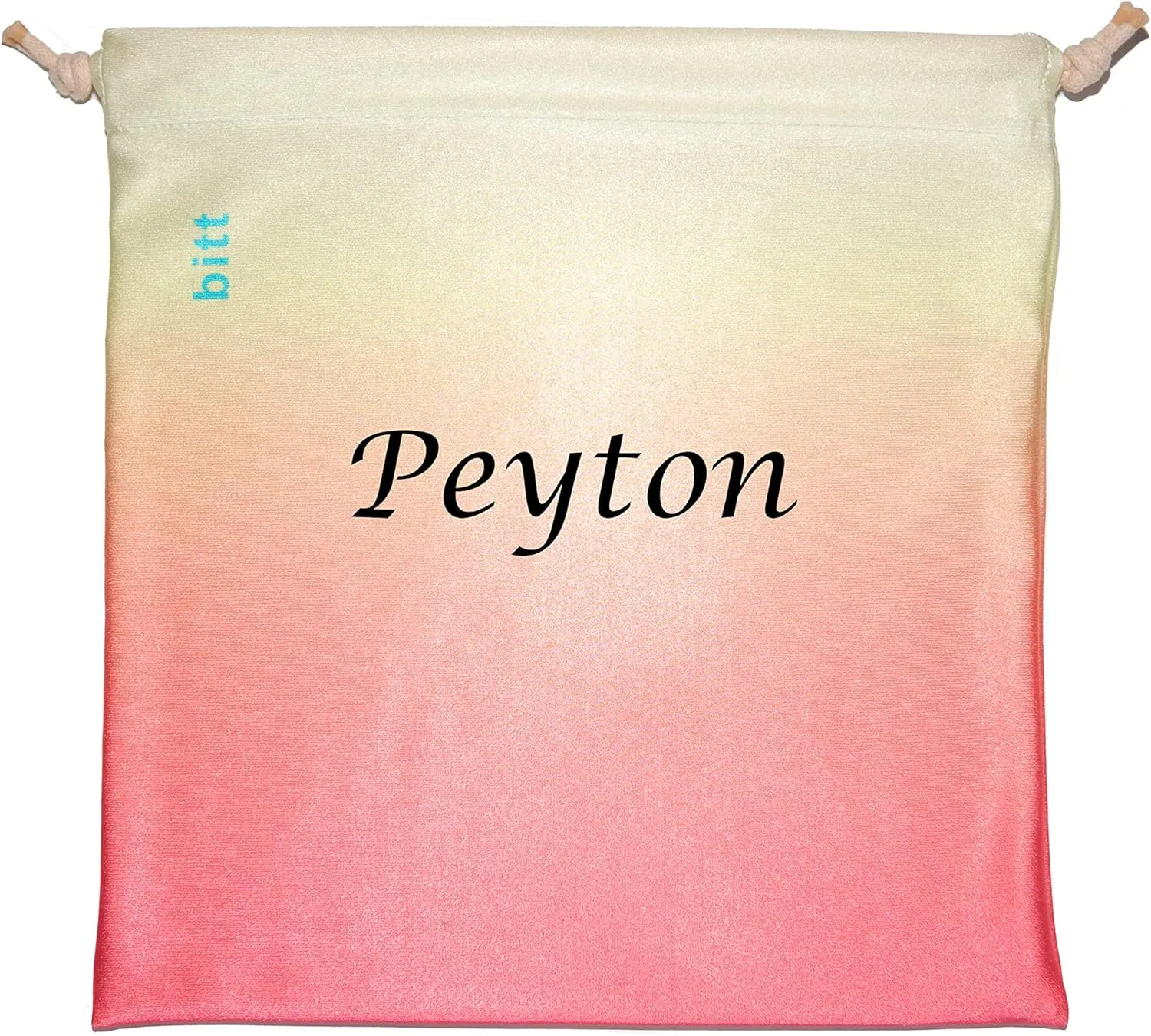 Personalized Gymnastics Grip Bag - Ombre Colors, Customized Bag with Crystals Option