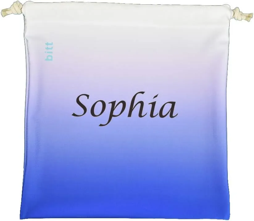 Personalized Gymnastics Grip Bag - Ombre Colors, Customized Bag with Crystals Option