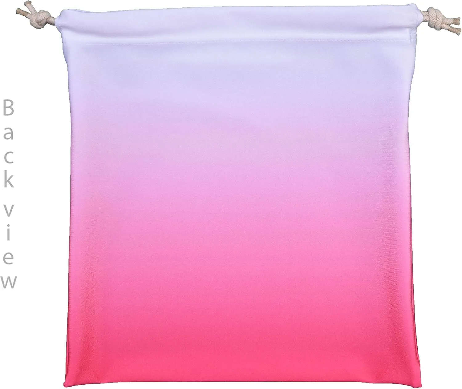 Personalized Gymnastics Grip Bag with Split Handstand in Ombre Colors - Customized Bag with Crystals Option