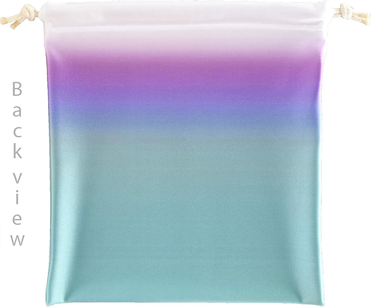 Personalized Gymnastics Grip Bag with Split Handstand in Ombre Colors - Customized Bag with Crystals Option