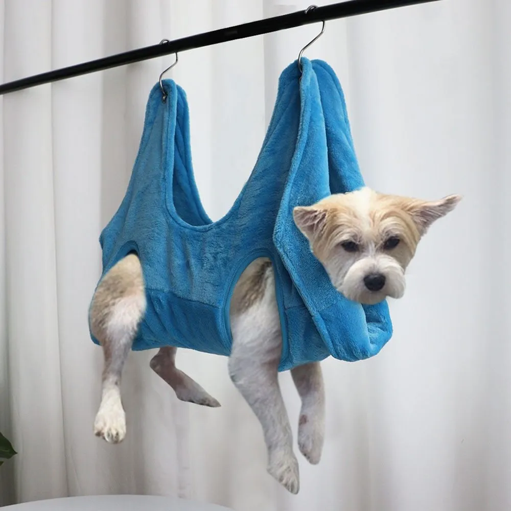 Pet Nails Trimming Hammock – Pet Grooming Hammock for Cats and Dogs